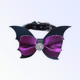 Fa-BOO-lous Bat Collar (size: small)