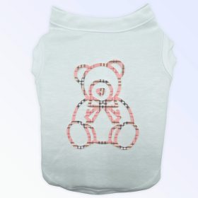 Furberry Bear Tee (Color: White, size: large)