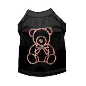 Furberry Bear Tee (Color: Black, size: X Small)