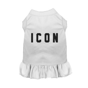 I C O N (Color: White, size: X Large)