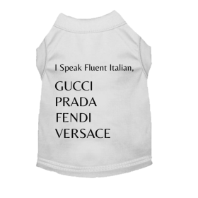 I'm Fluent In All Designers (size: small)