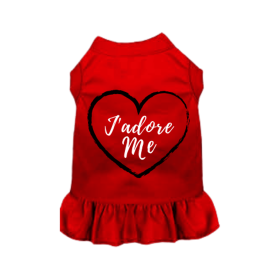 J'adore Me (Color: Solid Red, size: X Small)