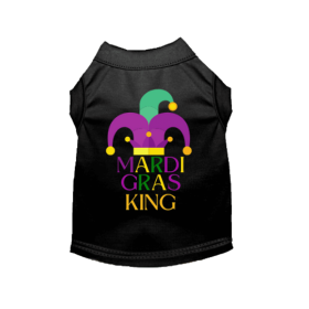 King/Queen of Mardi Gras (Color: Black, size: X Large)