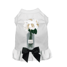 Little Italy Dress (Color: White, size: small)