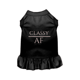 Classy AF (Color: Black, size: small)