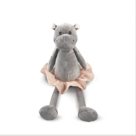 NANDOG My BFF Plush Toy (Color: Hippo Dancing -GREY)