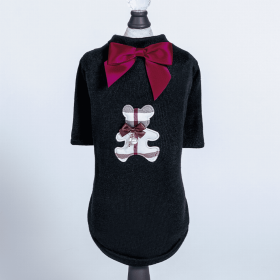Burberry Bear Tee (Color: Black, size: small)
