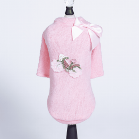 Bicycle Sweater (Color: Pink, size: small)