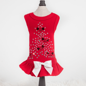 Holiday Sparkle (Color: Red, size: medium)