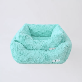 Bella Dog Bed (Color: Mint, size: small)