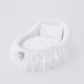 Crib Dog Bed (Color: Vintage, size: One Size)