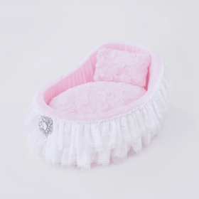 Crib Dog Bed (Color: Baby Doll, size: One Size)
