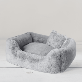 Divine Dog Bed (Color: Dove Grey, size: One Size)