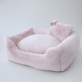 Divine Dog Bed (Color: Blush, size: One Size)
