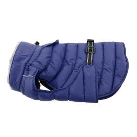 Alpine Extreme Weather Puffer Coat - Navy Blue (size: 5X-Large)