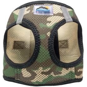 American River Choke Free Dog Harness Camouflage Collection - Green Camo (size: 2X/3X-Large)