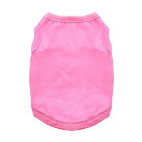Cotton Dog Tank - Carnation Pink (size: 3X-Large)