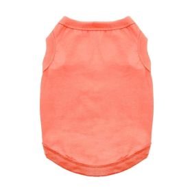 Cotton Dog Tank - Coral (size: 3X-Large)