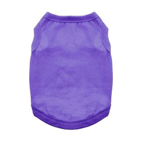 Cotton Dog Tank - Ultra Violet (size: 3X-Large)