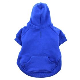 Flex-Fit Dog Hoodie - Blue (size: 2X-Large)