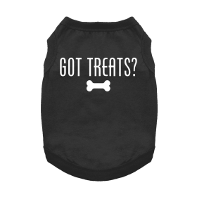 Got Treats Dog Shirt - Black (size: 3X-Large)