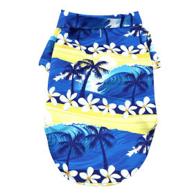 Hawaiian Camp Shirt - Catching Waves (size: 2X-Large)