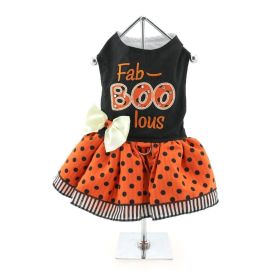 Halloween Dog Harness Dress - Fab-BOO-lous (size: X-Large)