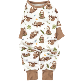 Soft Dog Pajamas - Sloths (size: X-Large)
