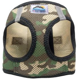 American River Choke Free Dog Harness Camouflage Collection - Green Camo (size: medium)