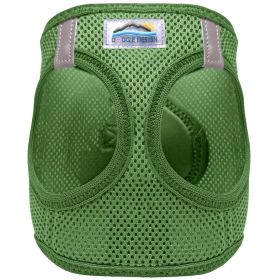 American River Solid Ultra Choke Free Dog Harness - Dark Forest Green (size: medium)