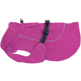 Alpine Tuf Terrain Dog Coat - Wild Raspberry (size: small)