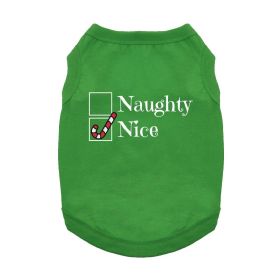 Nice Dog Shirt - Green (size: small)