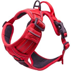 Venture Paw Pull Control Dog Harness - Crimson (size: small)