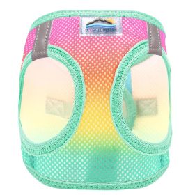 American River Choke Free Dog Harness Ombre Collection - Beach Party (size: small)