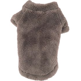 Soft Plush Pullover - Soft Brown (size: medium)