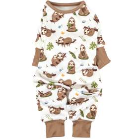 Soft Dog Pajamas - Sloths (size: X-Small)